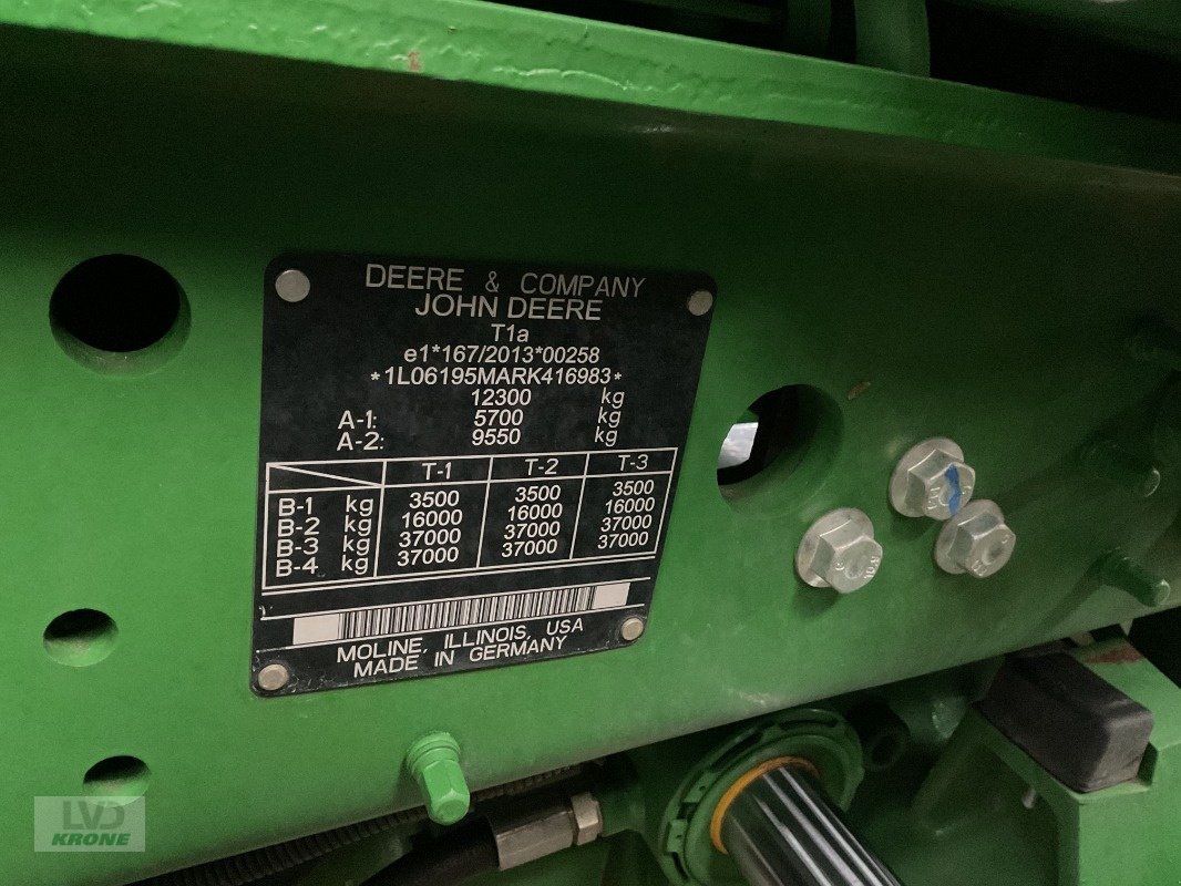 Traktor типа John Deere 6195M, Gebrauchtmaschine в Spelle (Фотография 15)
