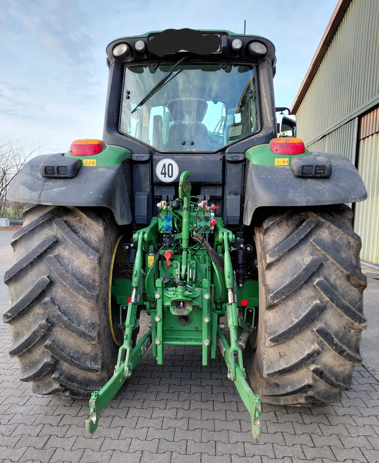 Traktor типа John Deere 6195M, Gebrauchtmaschine в Wolfenbüttel (Фотография 4)