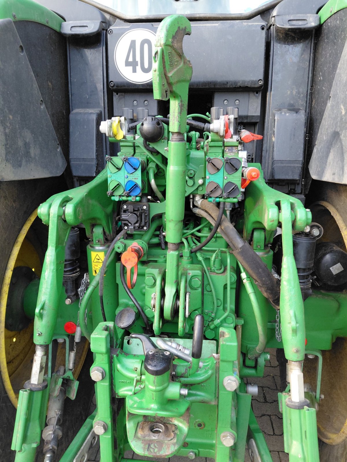 Traktor типа John Deere 6195M, Gebrauchtmaschine в Wolfenbüttel (Фотография 5)