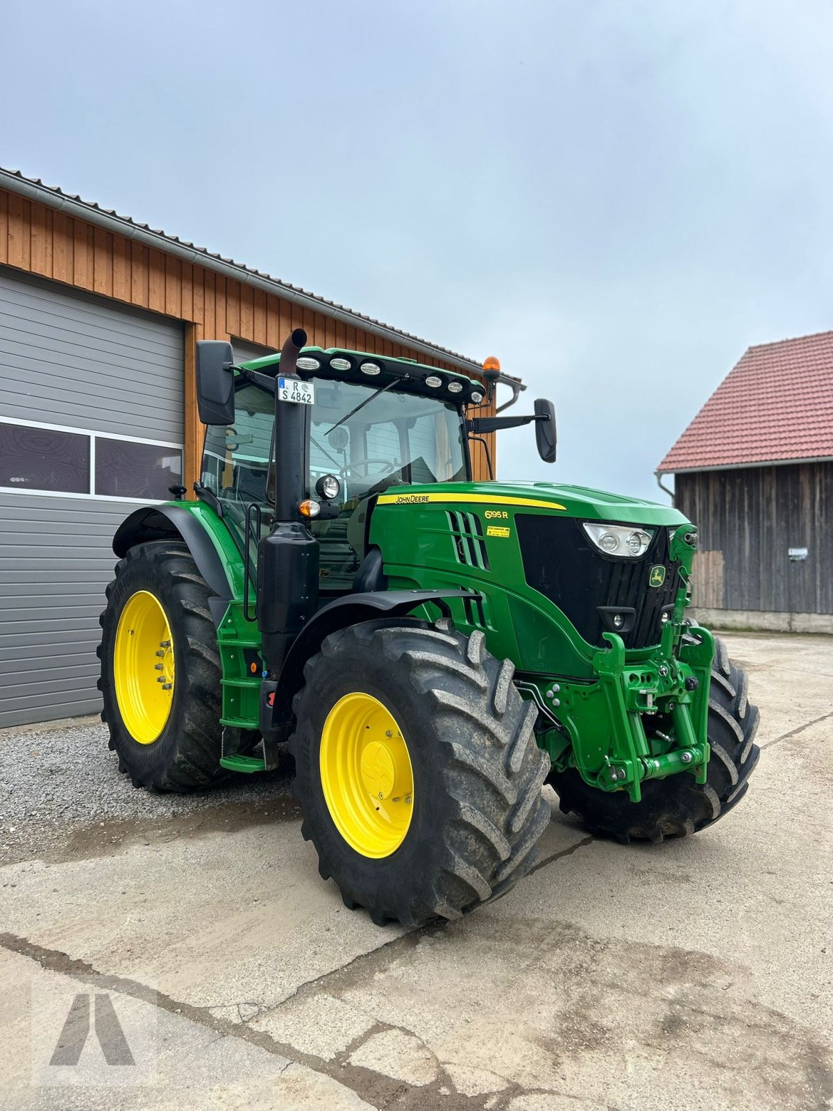 Traktor Türe ait John Deere 6195R 6195 R, Gebrauchtmaschine içinde Regensburg (resim 2)