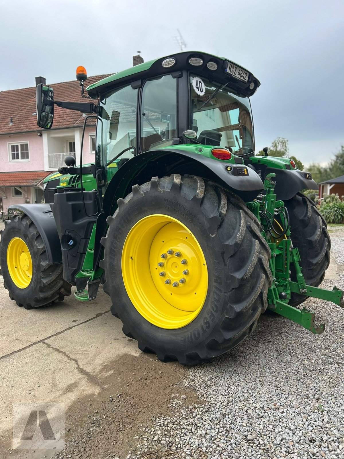 Traktor Türe ait John Deere 6195R 6195 R, Gebrauchtmaschine içinde Regensburg (resim 3)