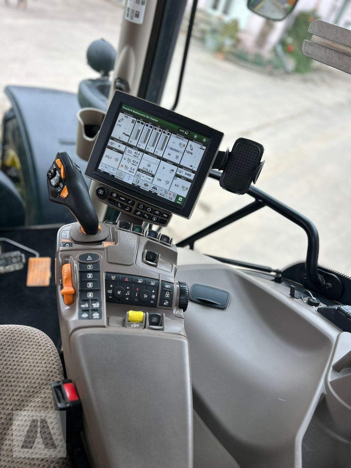 Traktor Türe ait John Deere 6195R 6195 R, Gebrauchtmaschine içinde Regensburg (resim 8)