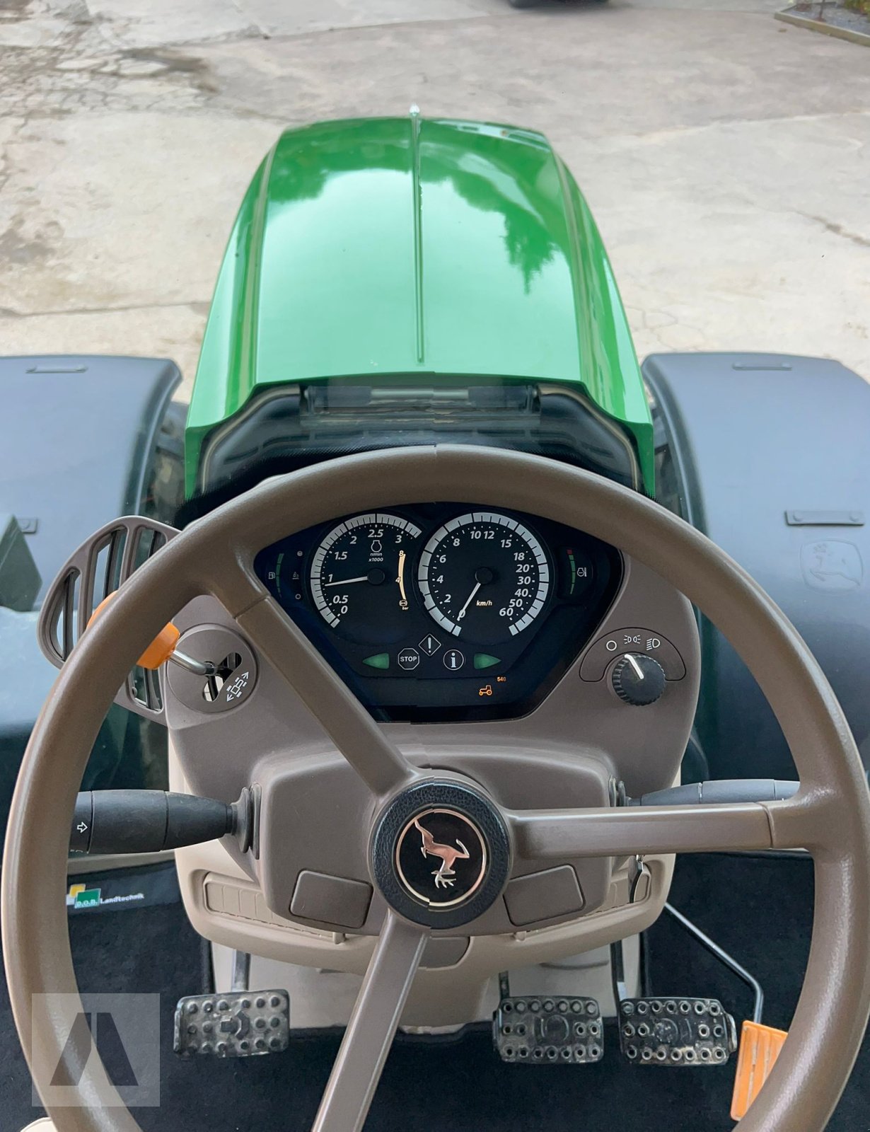 Traktor Türe ait John Deere 6195R 6195 R, Gebrauchtmaschine içinde Regensburg (resim 9)