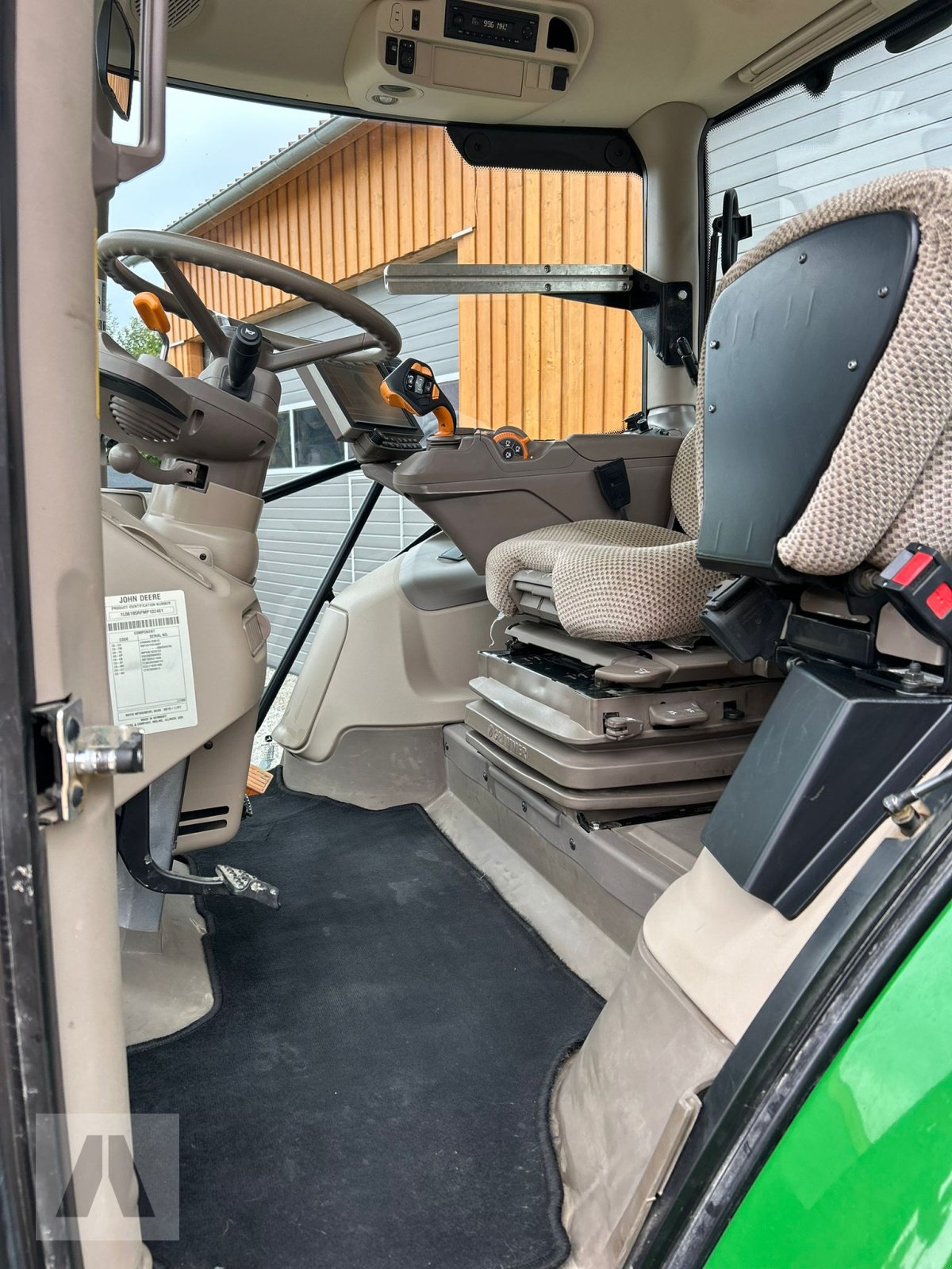 Traktor Türe ait John Deere 6195R 6195 R, Gebrauchtmaschine içinde Regensburg (resim 12)