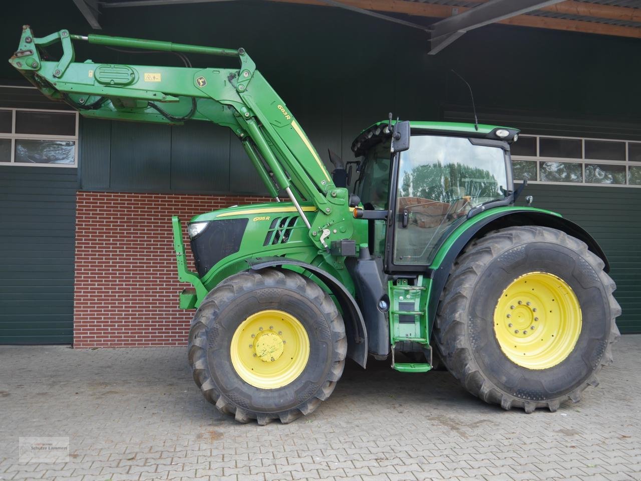Traktor van het type John Deere 6195R AP + Frontlader, Gebrauchtmaschine in Borken (Foto 5)