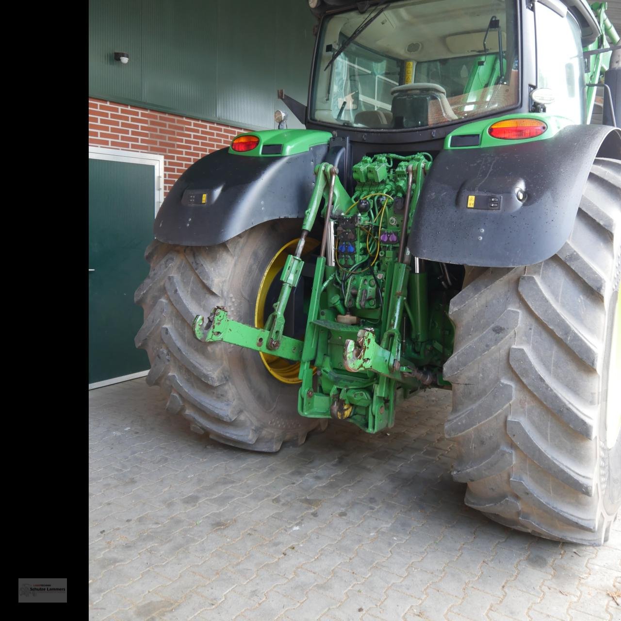 Traktor van het type John Deere 6195R AP + Frontlader, Gebrauchtmaschine in Borken (Foto 7)