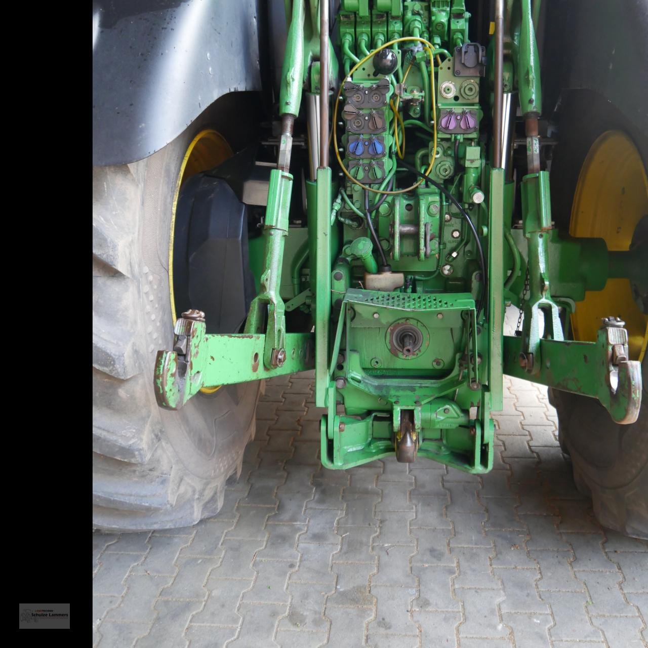Traktor van het type John Deere 6195R AP + Frontlader, Gebrauchtmaschine in Borken (Foto 8)