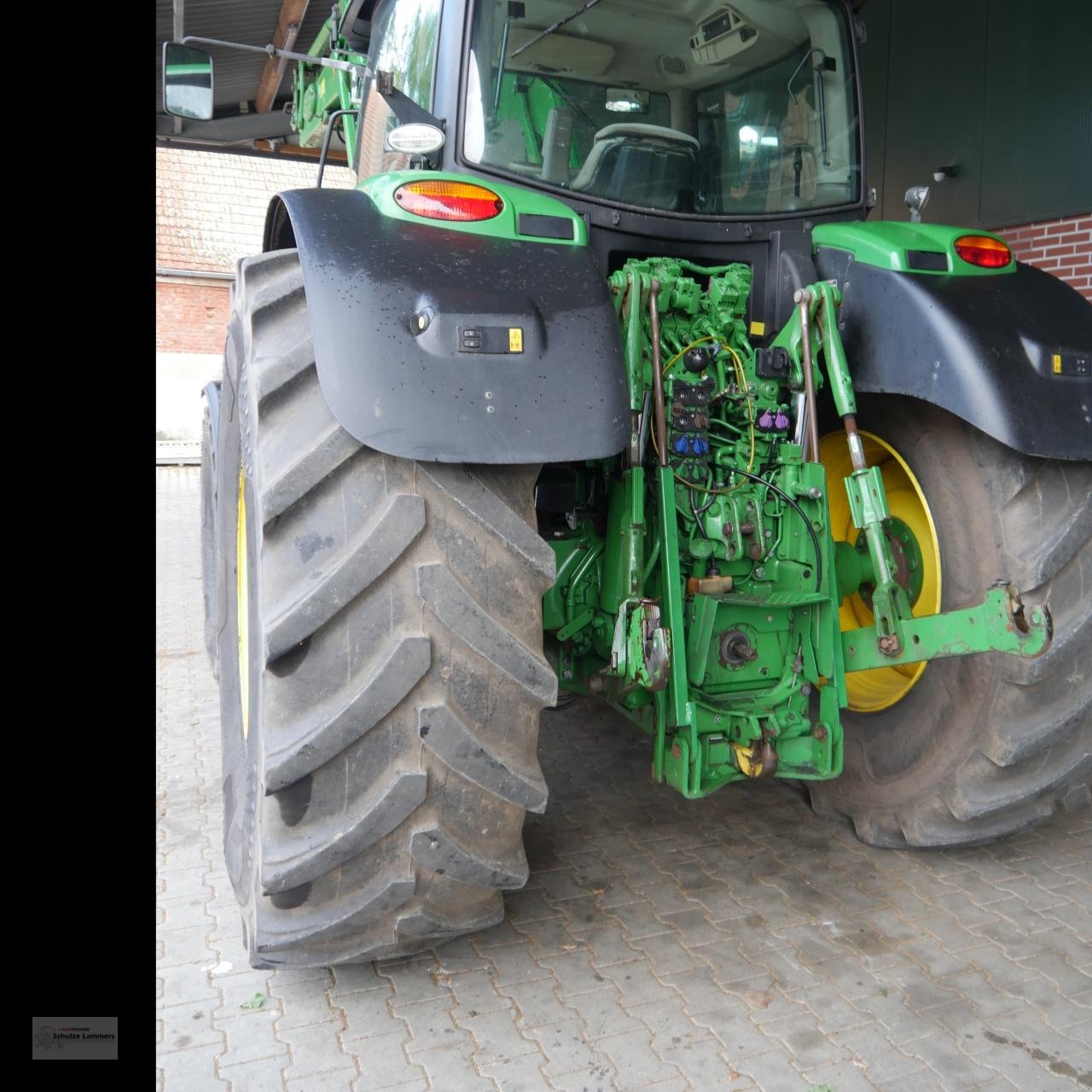 Traktor van het type John Deere 6195R AP + Frontlader, Gebrauchtmaschine in Borken (Foto 9)