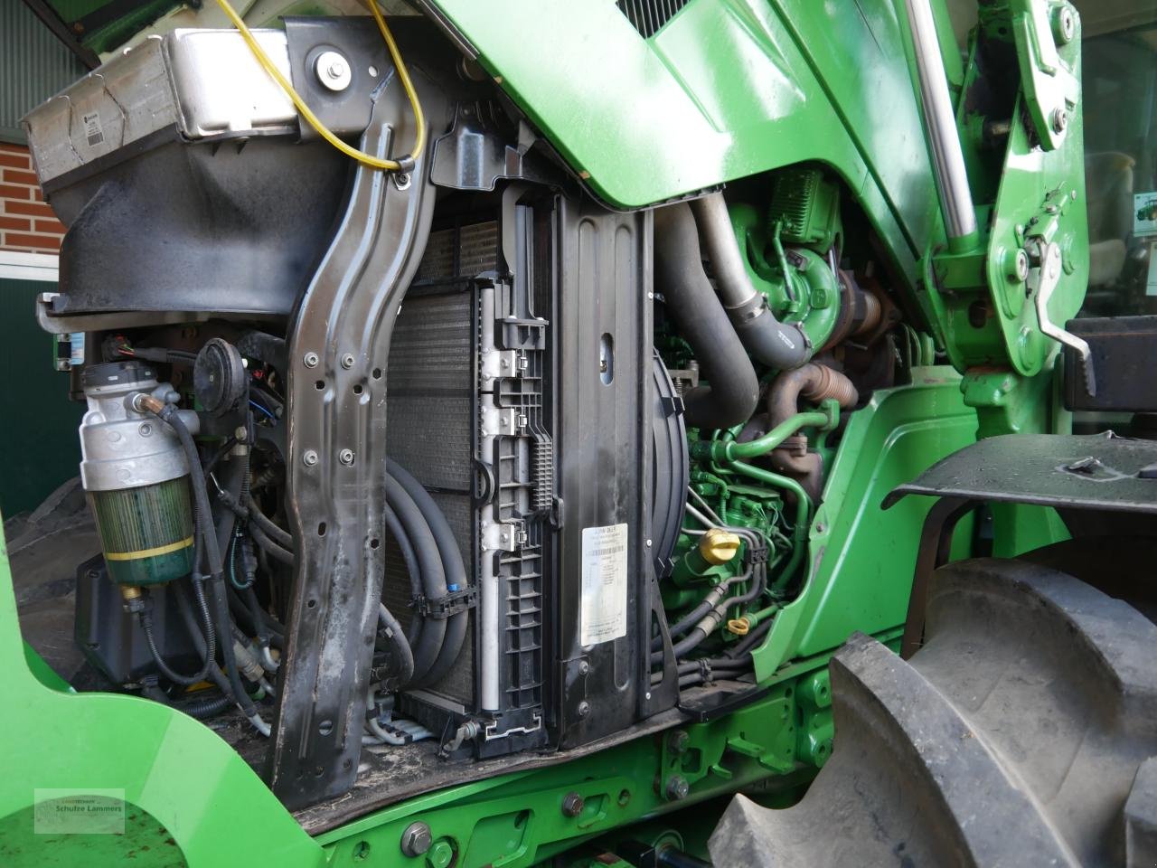 Traktor van het type John Deere 6195R AP + Frontlader, Gebrauchtmaschine in Borken (Foto 11)