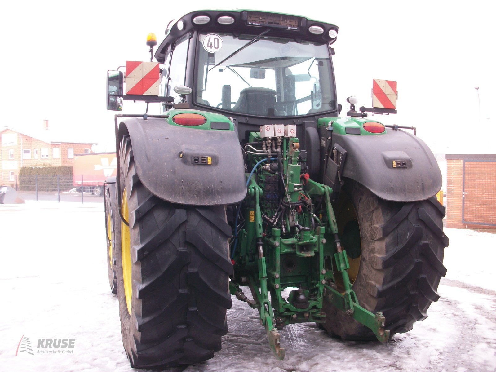 Traktor del tipo John Deere 6195R AutoPowr, Gebrauchtmaschine en Fürstenau (Imagen 9)