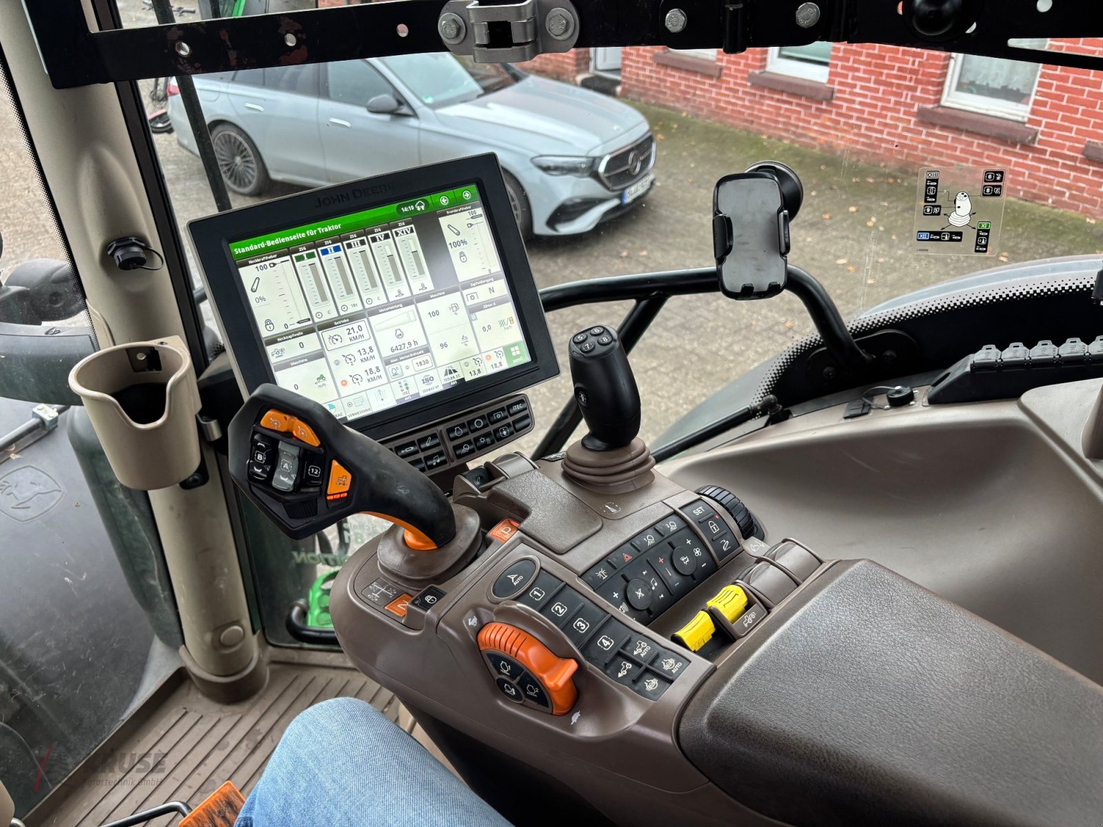 Traktor del tipo John Deere 6195R AutoPowr, Gebrauchtmaschine en Fürstenau (Imagen 15)