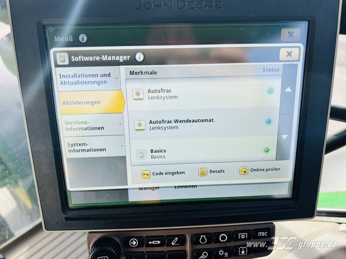 Traktor van het type John Deere 6195R CommandPro, Gebrauchtmaschine in Sülzetal OT Altenweddingen (Foto 14)