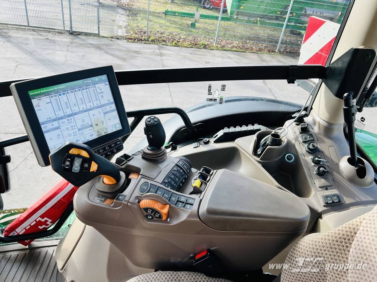 Traktor van het type John Deere 6195R CommandPro, Gebrauchtmaschine in Sülzetal OT Altenweddingen (Foto 12)