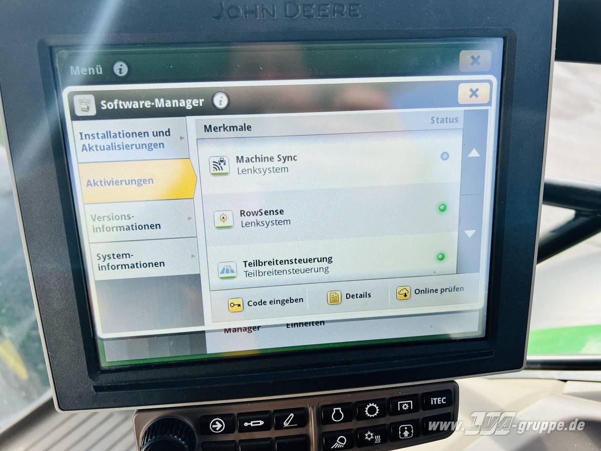 Traktor van het type John Deere 6195R CommandPro, Gebrauchtmaschine in Sülzetal OT Altenweddingen (Foto 13)