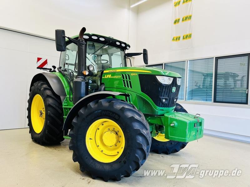 Traktor Türe ait John Deere 6195R DirectDrive, Gebrauchtmaschine içinde Sülzetal OT Altenweddingen (resim 4)