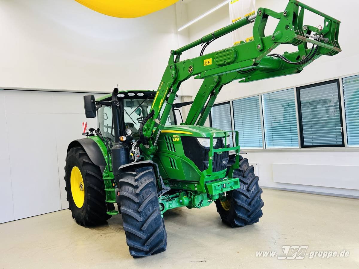 Traktor van het type John Deere 6195R DirectDrive, Gebrauchtmaschine in Sülzetal OT Altenweddingen (Foto 4)