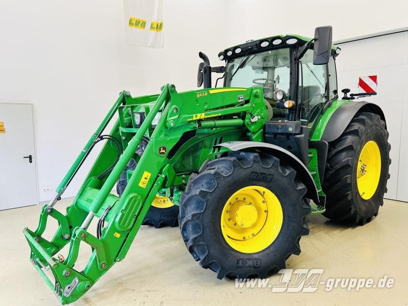 Traktor типа John Deere 6195R DirectDrive, Gebrauchtmaschine в Sülzetal OT Altenweddingen (Фотография 1)