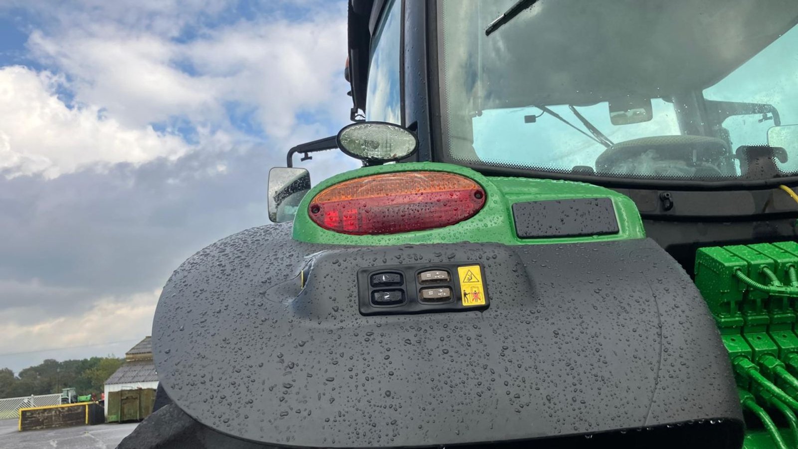 Traktor des Typs John Deere 6195R GPS klar. AutoPower. Affjedret foraksel., Gebrauchtmaschine in Kolding (Bild 8)