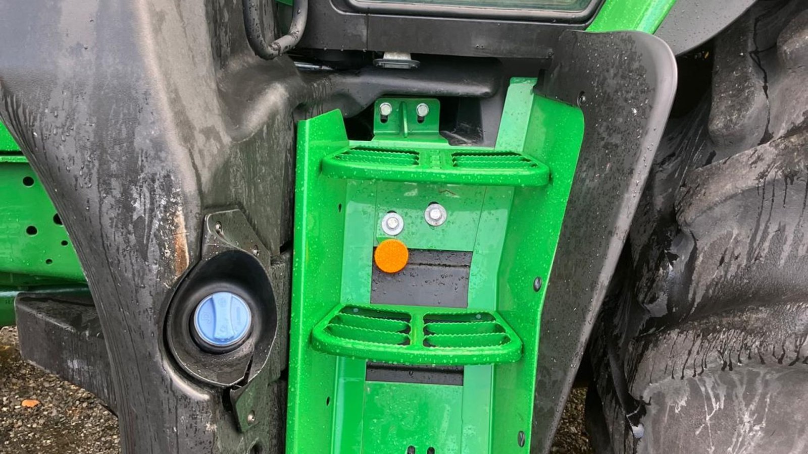 Traktor des Typs John Deere 6195R GPS klar. AutoPower. Affjedret foraksel., Gebrauchtmaschine in Kolding (Bild 7)