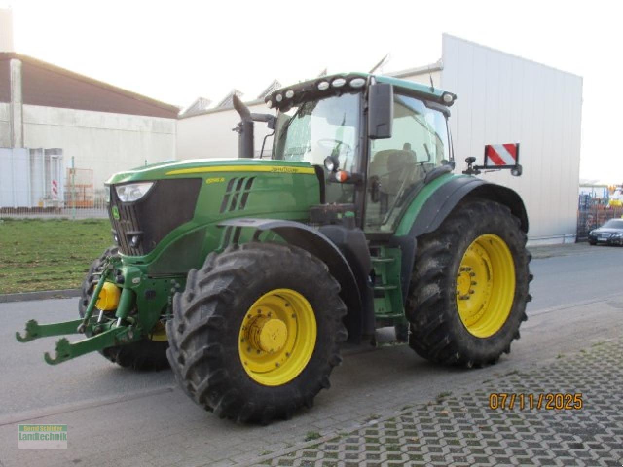 Traktor Türe ait John Deere 6195R Motor neu, Gebrauchtmaschine içinde Büren (resim 1)