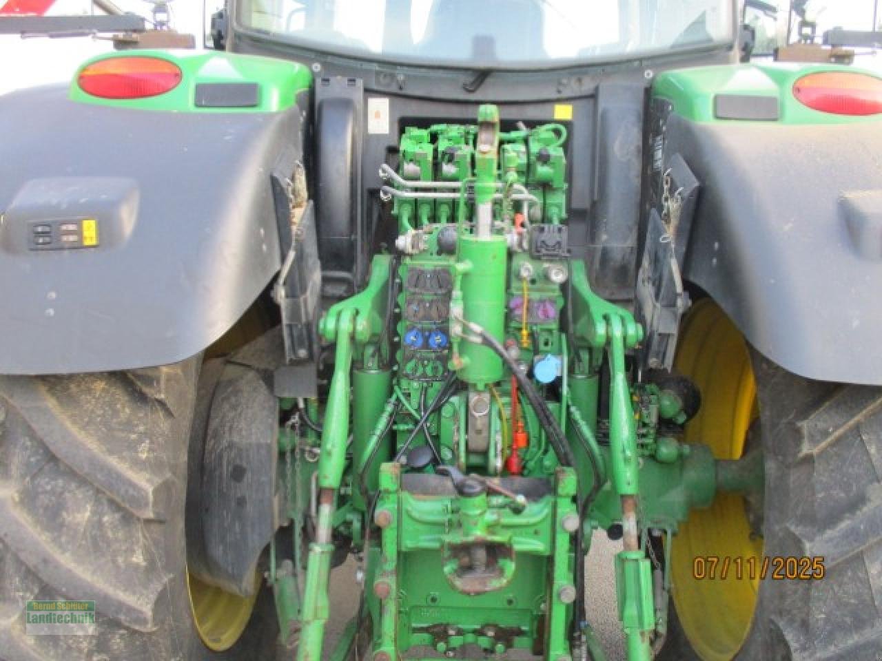 Traktor Türe ait John Deere 6195R Motor neu, Gebrauchtmaschine içinde Büren (resim 4)