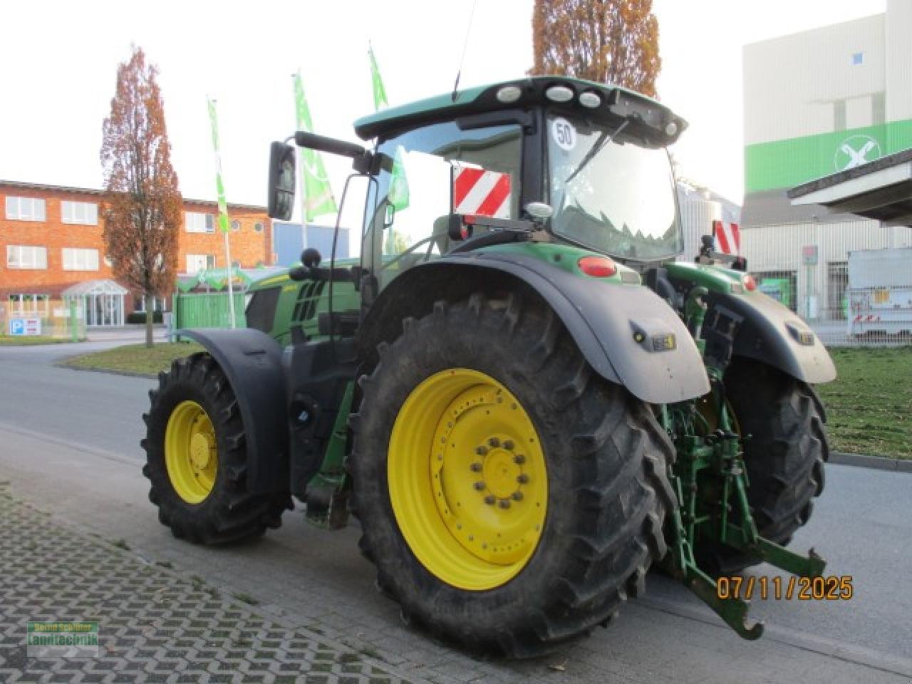 Traktor Türe ait John Deere 6195R Motor neu, Gebrauchtmaschine içinde Büren (resim 5)