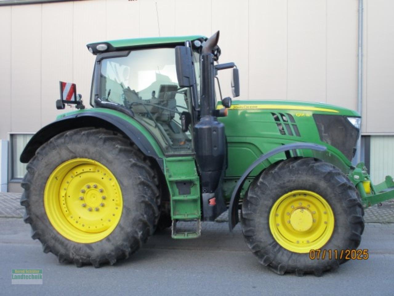 Traktor Türe ait John Deere 6195R Motor neu, Gebrauchtmaschine içinde Büren (resim 8)