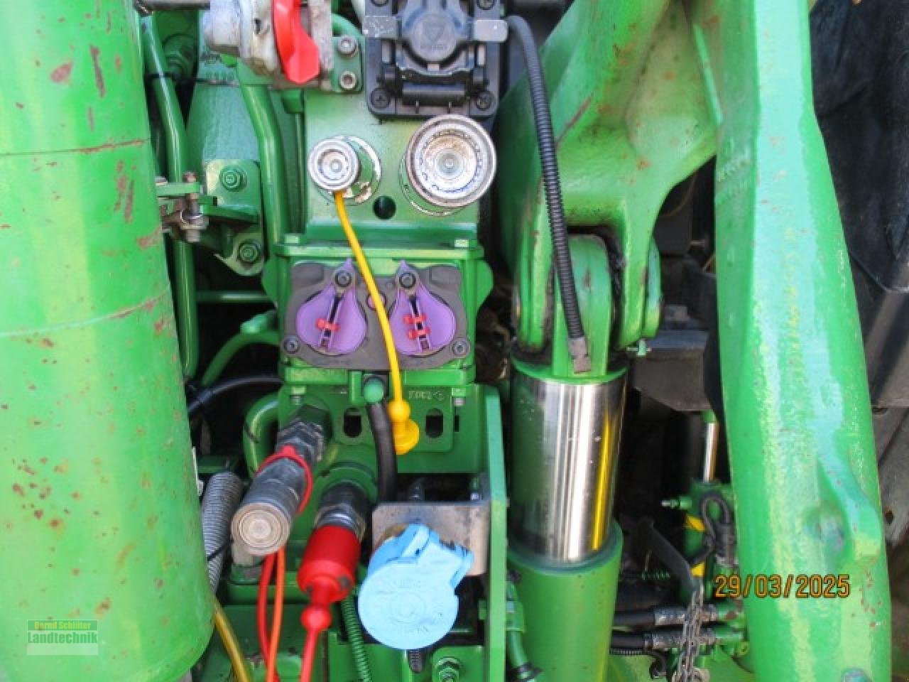 Traktor Türe ait John Deere 6195R Motor neu, Gebrauchtmaschine içinde Büren (resim 11)