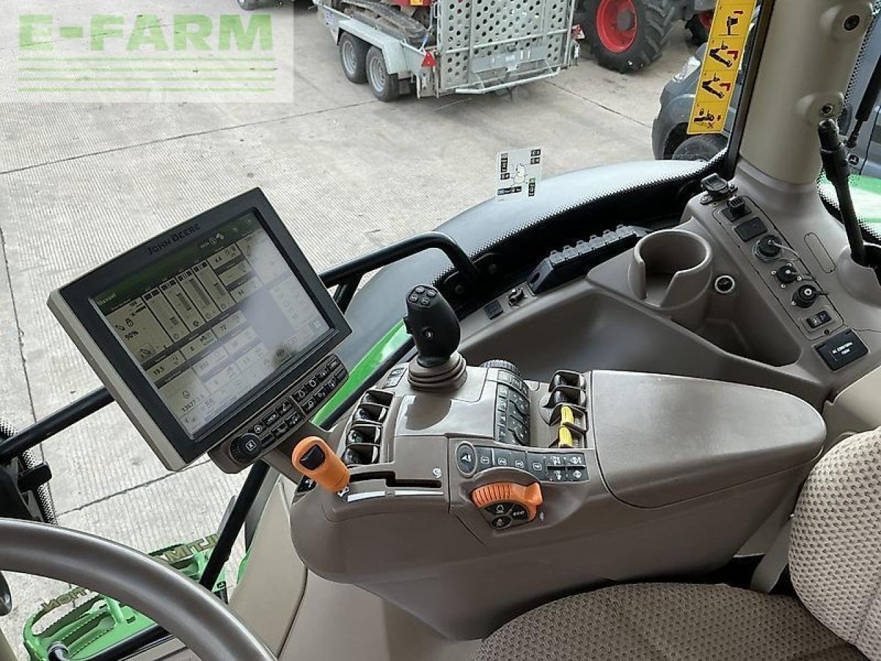 Traktor типа John Deere 6195r tractor (st24010), Gebrauchtmaschine в SHAFTESBURY (Фотография 19)