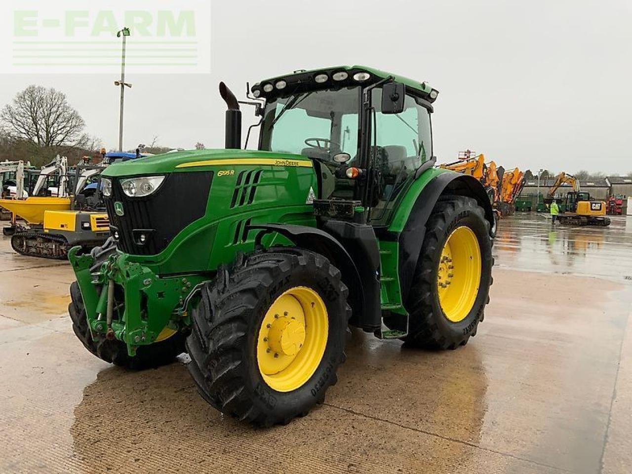 Traktor типа John Deere 6195r tractor (st25292), Gebrauchtmaschine в SHAFTESBURY (Фотография 4)