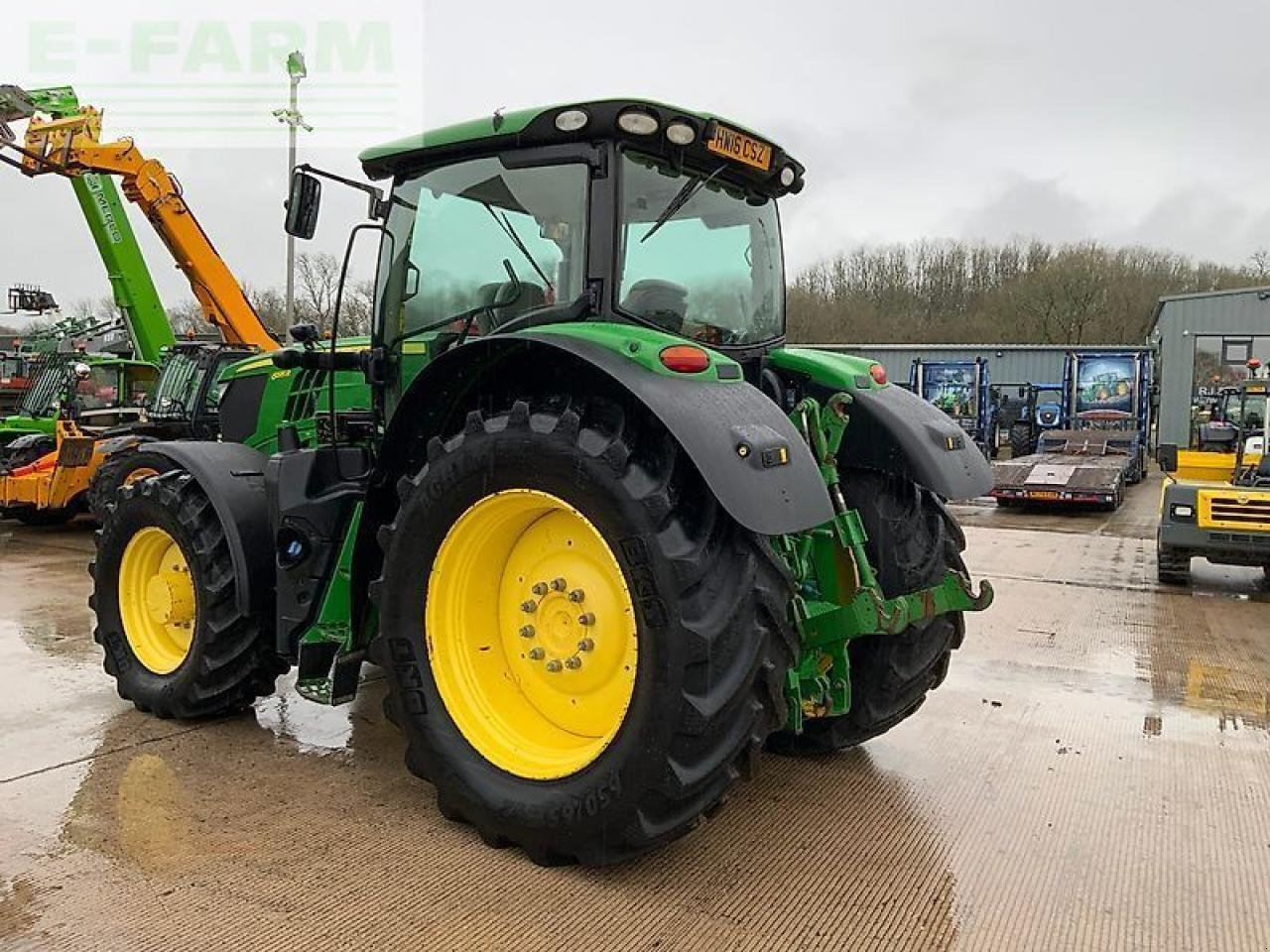Traktor типа John Deere 6195r tractor (st25292), Gebrauchtmaschine в SHAFTESBURY (Фотография 7)