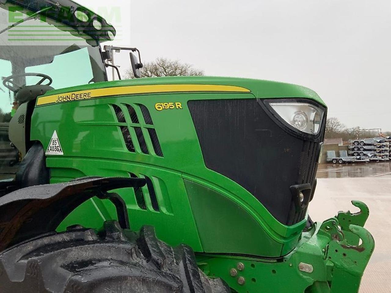Traktor типа John Deere 6195r tractor (st25292), Gebrauchtmaschine в SHAFTESBURY (Фотография 12)