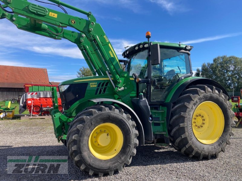 John Deere 6195R, Gebrauchtmaschine, Rok výroby: 2015, Moto-hodiny: 7290 Hodin (Obrázek 1) Traktor typu John Deere 6195R, Gebrauchtmaschine v Kanzach (Obrázek 1)