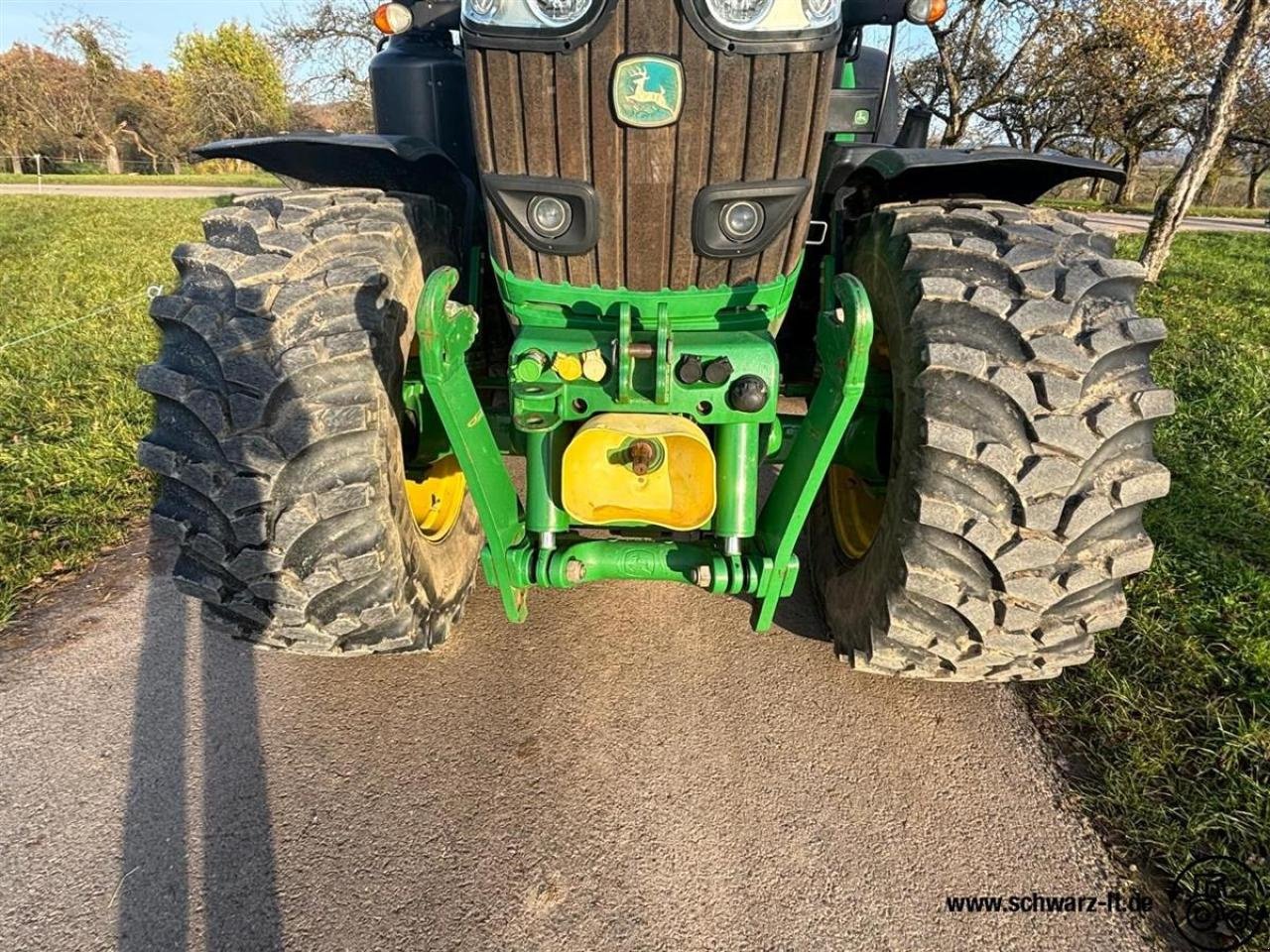 Traktor des Typs John Deere 6195R, Gebrauchtmaschine in Aspach (Bild 5)