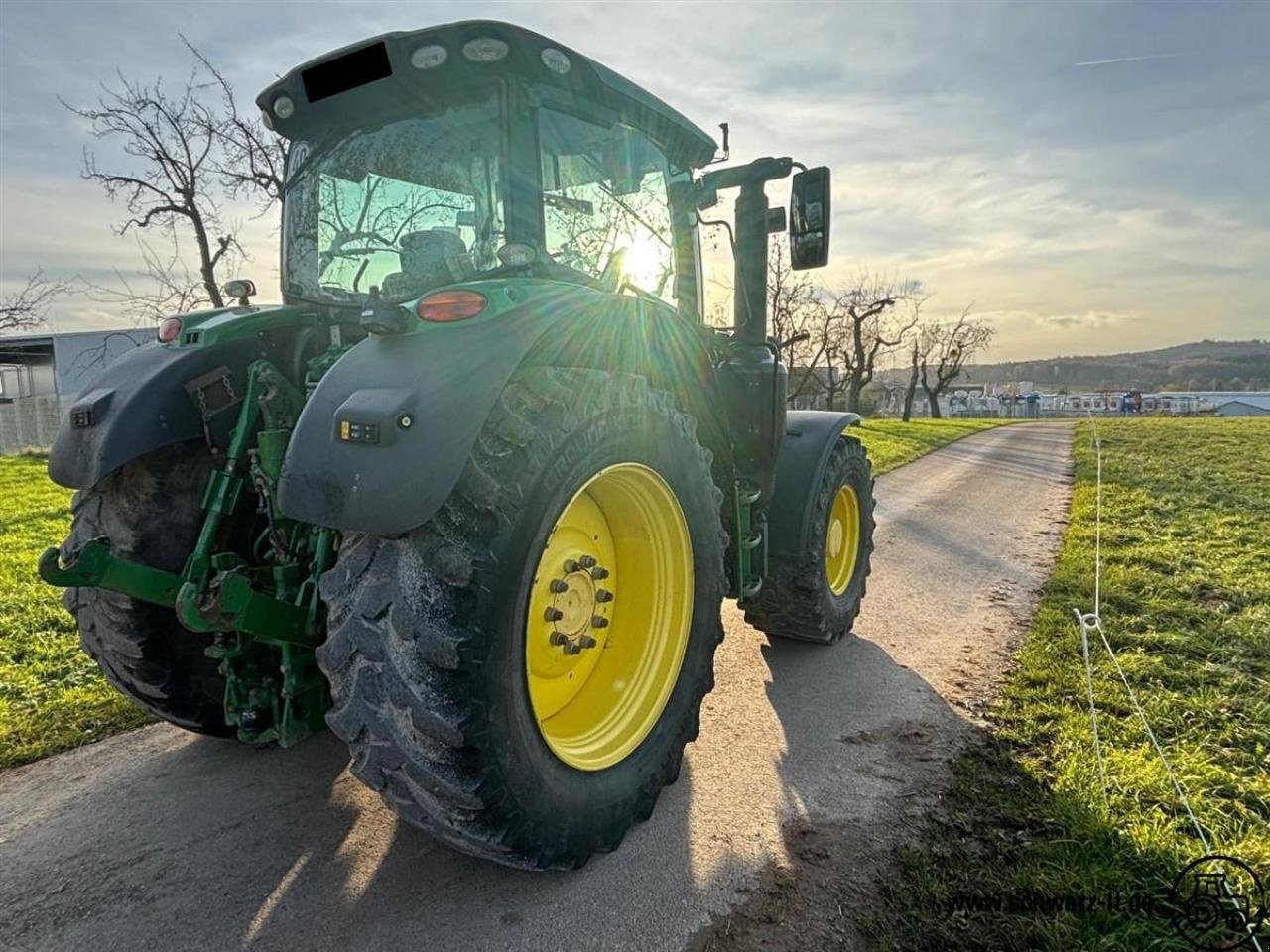 Traktor des Typs John Deere 6195R, Gebrauchtmaschine in Aspach (Bild 7)