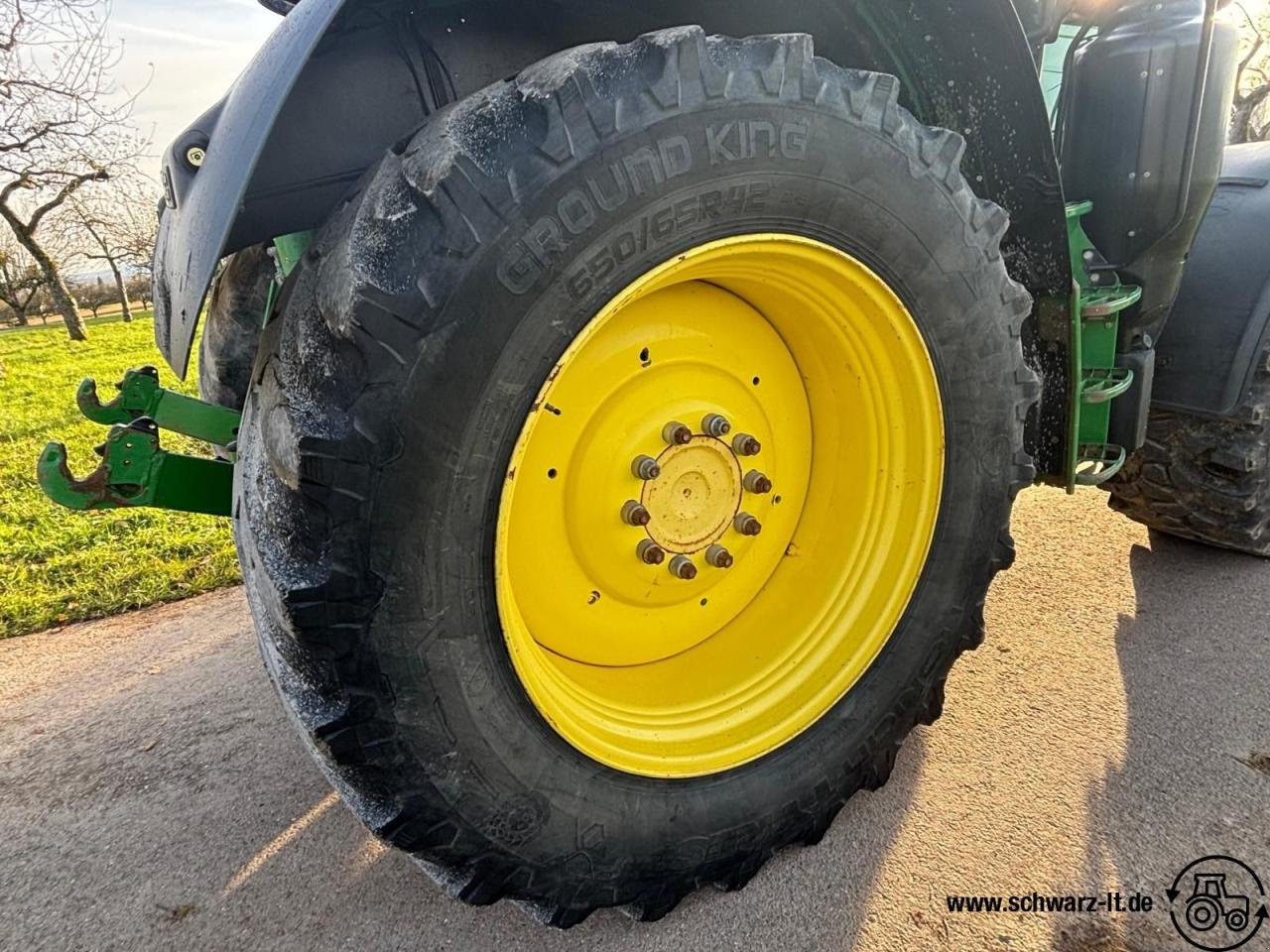 Traktor des Typs John Deere 6195R, Gebrauchtmaschine in Aspach (Bild 10)