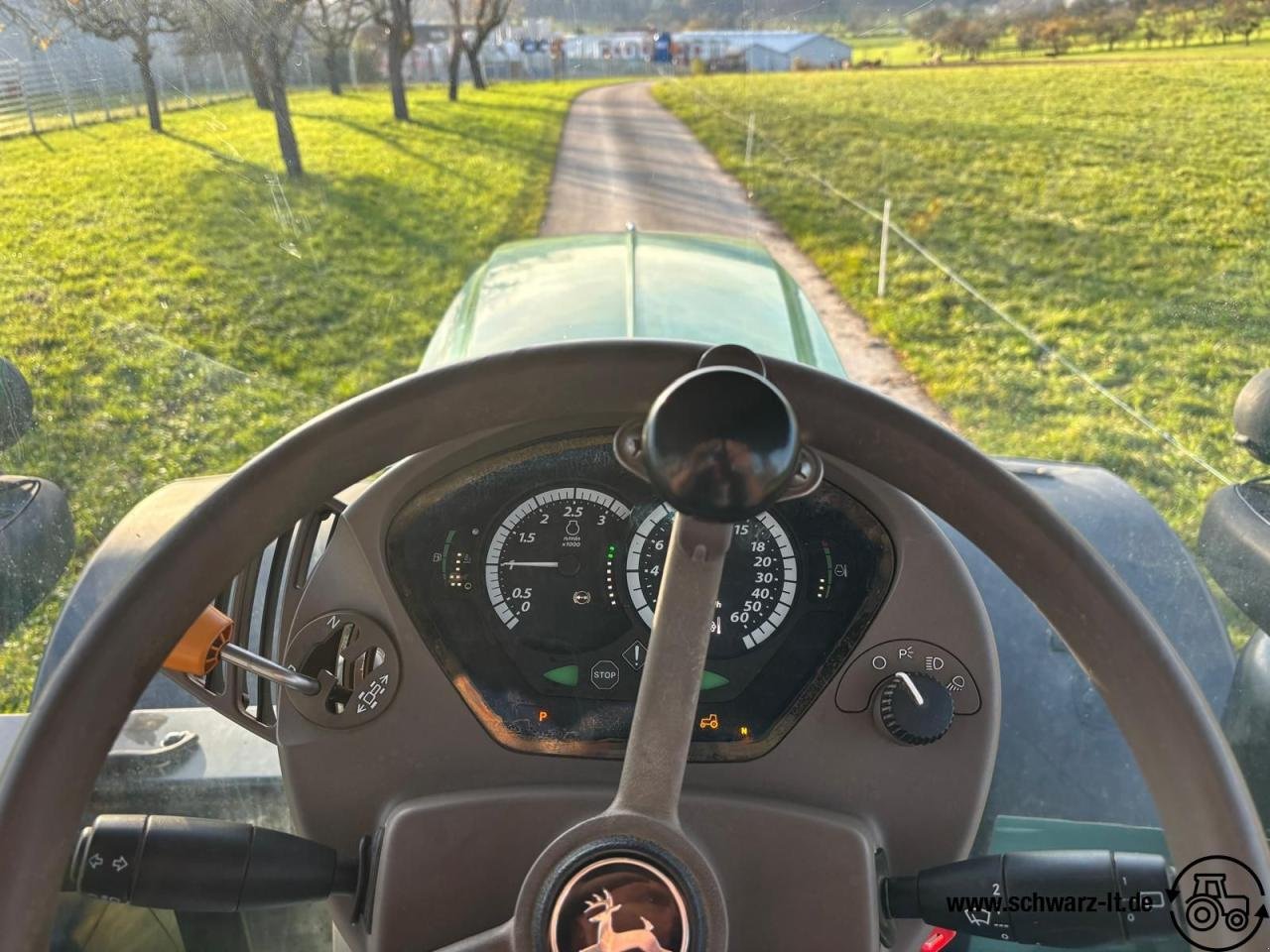 Traktor des Typs John Deere 6195R, Gebrauchtmaschine in Aspach (Bild 13)