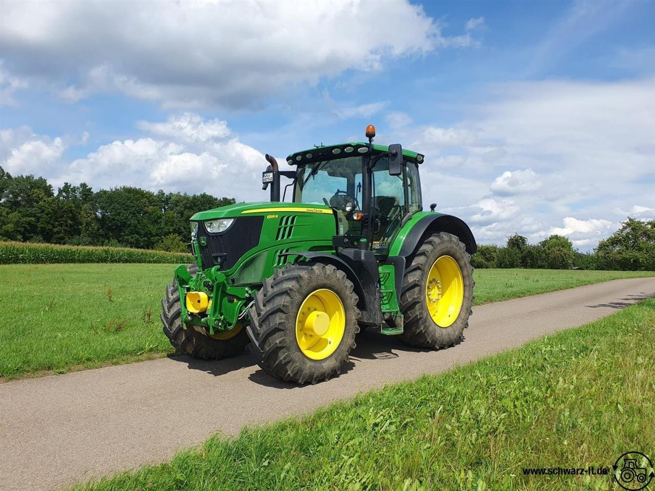 Traktor a típus John Deere 6195R, Gebrauchtmaschine ekkor: Aspach (Kép 1)