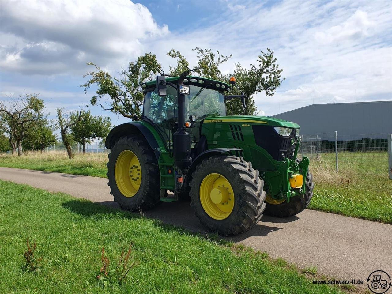 Traktor a típus John Deere 6195R, Gebrauchtmaschine ekkor: Aspach (Kép 4)