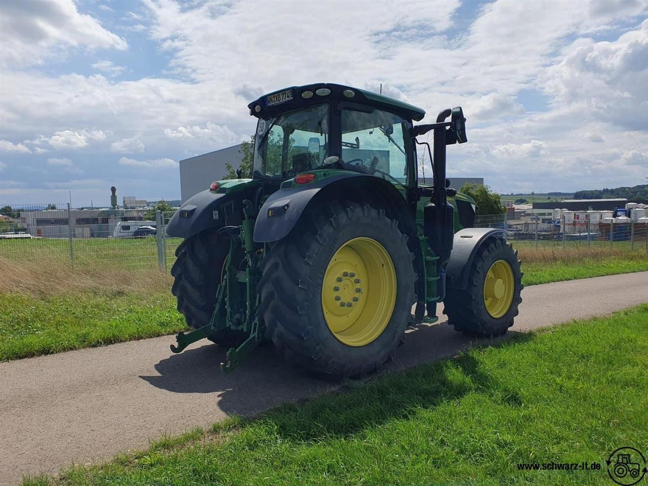 Traktor a típus John Deere 6195R, Gebrauchtmaschine ekkor: Aspach (Kép 5)