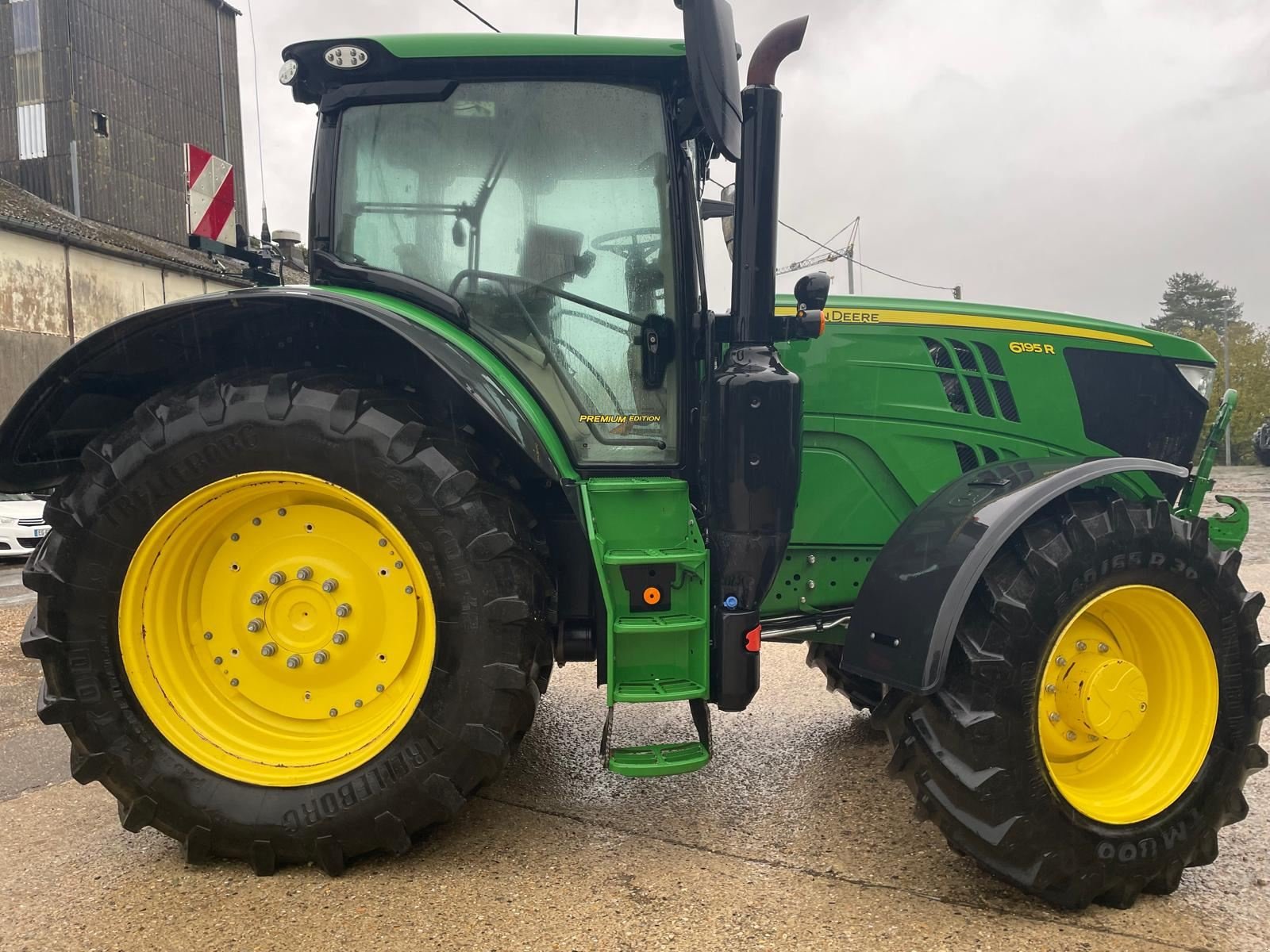 Traktor Türe ait John Deere 6195R, Gebrauchtmaschine içinde BOSC LE HARD (resim 7)