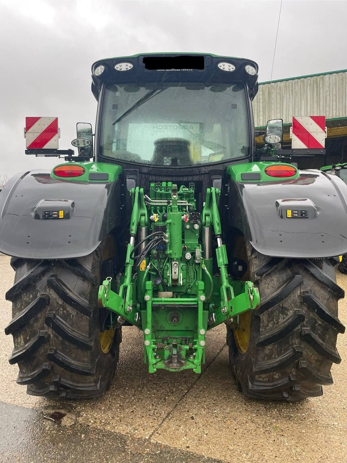 Traktor Türe ait John Deere 6195R, Gebrauchtmaschine içinde BOSC LE HARD (resim 4)