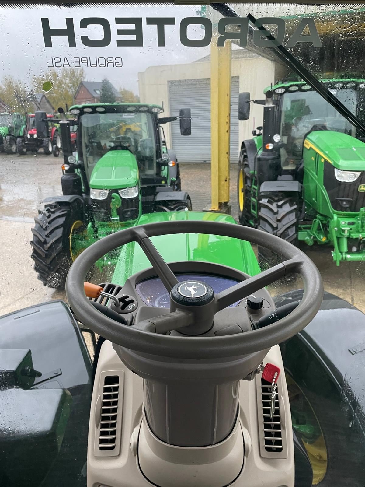 Traktor Türe ait John Deere 6195R, Gebrauchtmaschine içinde BOSC LE HARD (resim 9)