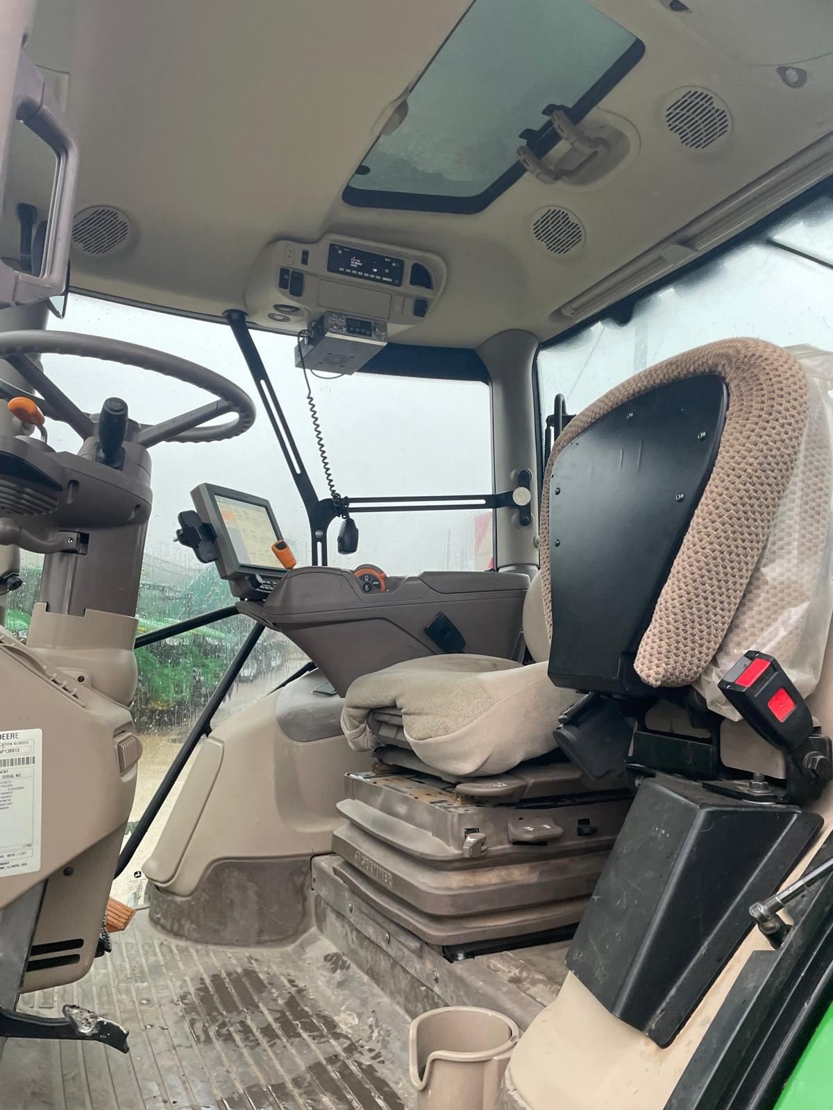 Traktor Türe ait John Deere 6195R, Gebrauchtmaschine içinde BOSC LE HARD (resim 8)