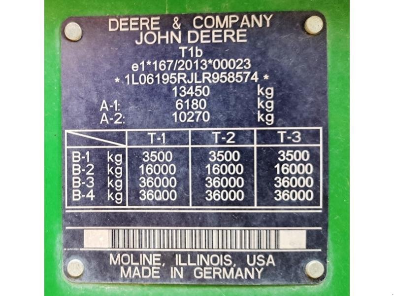 Traktor of the type John Deere 6195R, Gebrauchtmaschine in SAINT-GERMAIN DU PUY (Picture 8)