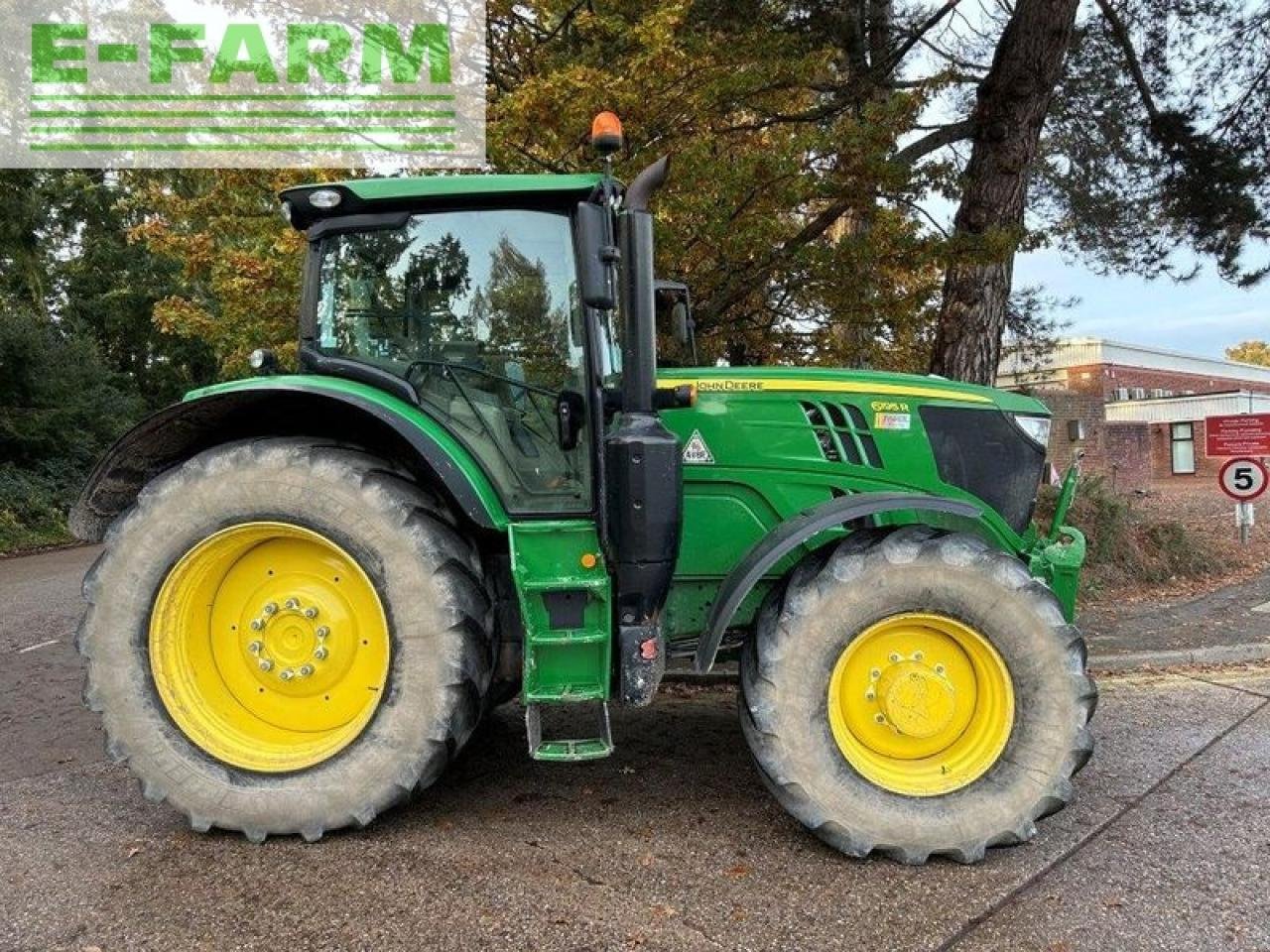 Traktor des Typs John Deere 6195r, Gebrauchtmaschine in THAME (Bild 4)