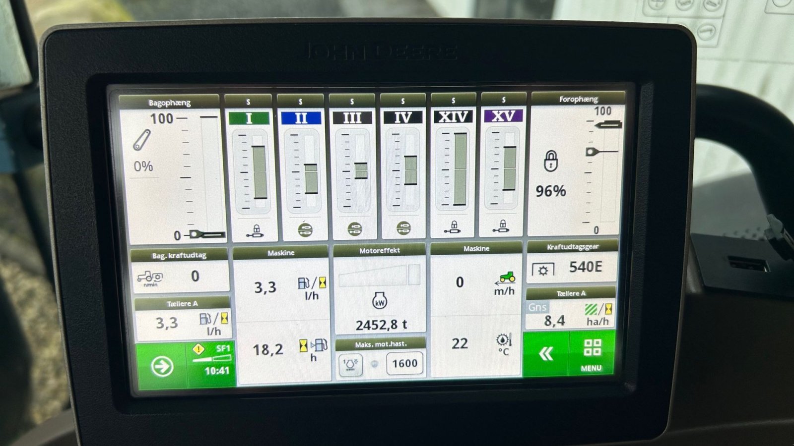 Traktor tipa John Deere 6195R, Gebrauchtmaschine u Thorsø (Slika 22)