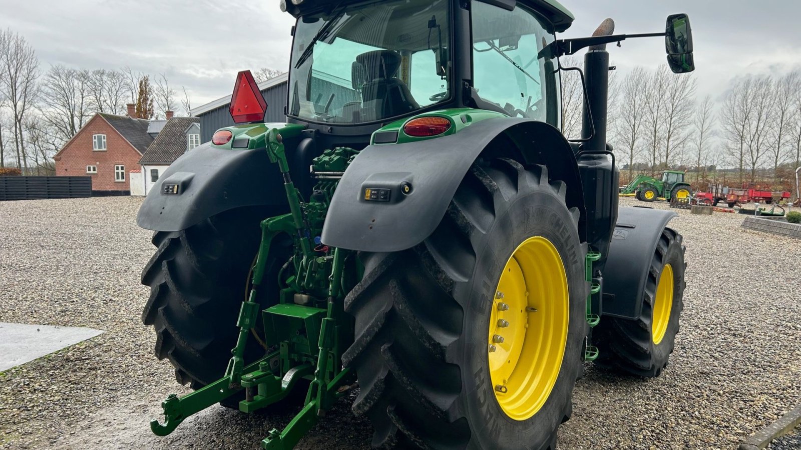Traktor типа John Deere 6195R, Gebrauchtmaschine в Thorsø (Фотография 9)
