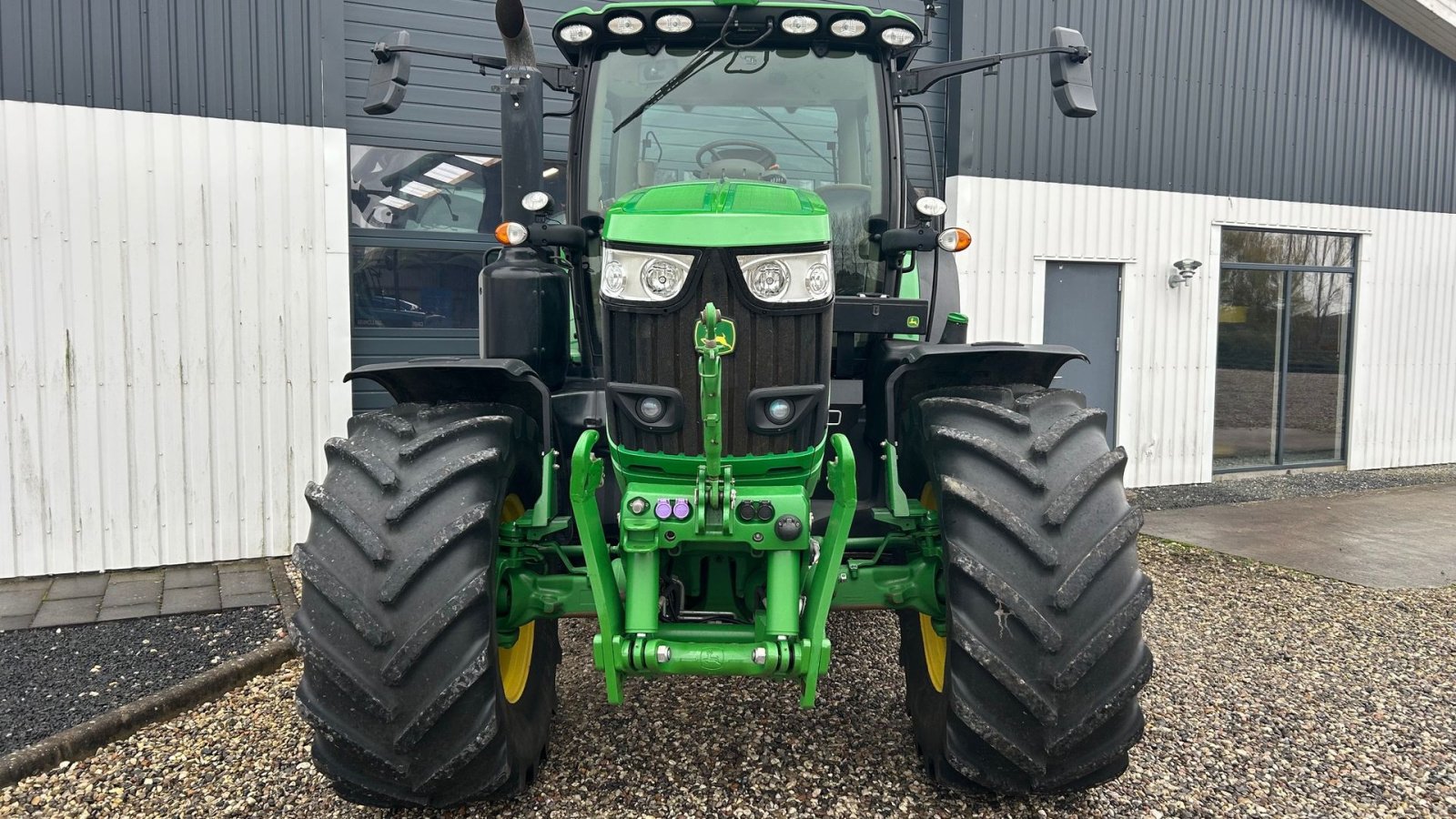 Traktor типа John Deere 6195R, Gebrauchtmaschine в Thorsø (Фотография 4)