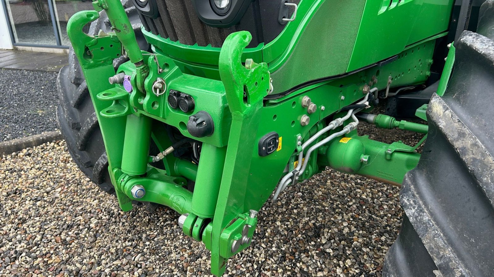 Traktor типа John Deere 6195R, Gebrauchtmaschine в Thorsø (Фотография 16)